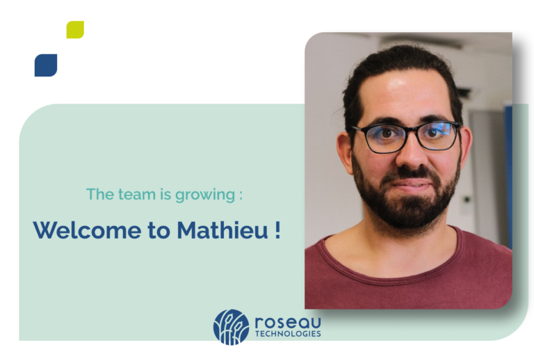 We're delighted to welcome Mathieu !